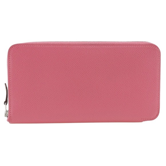 HERMES Pink Leather Wallet - Picture 1 of 15